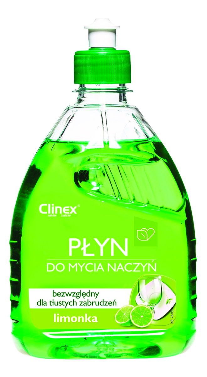 Clinex Handwash 77-719 płyn do mycia naczyń 0,5l limonka Clinex Handwash 77-719 płyn do mycia naczyń 0,5l limonka
