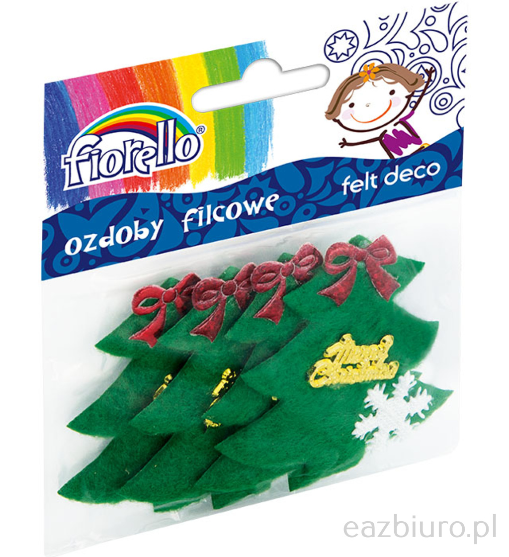 Ozdoby filcowe Fiorello gr-ch323 choinka | eazbiuro.pl | Zamów korzystnie!