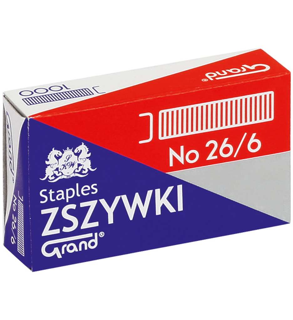 Zszywki Grand 26/6