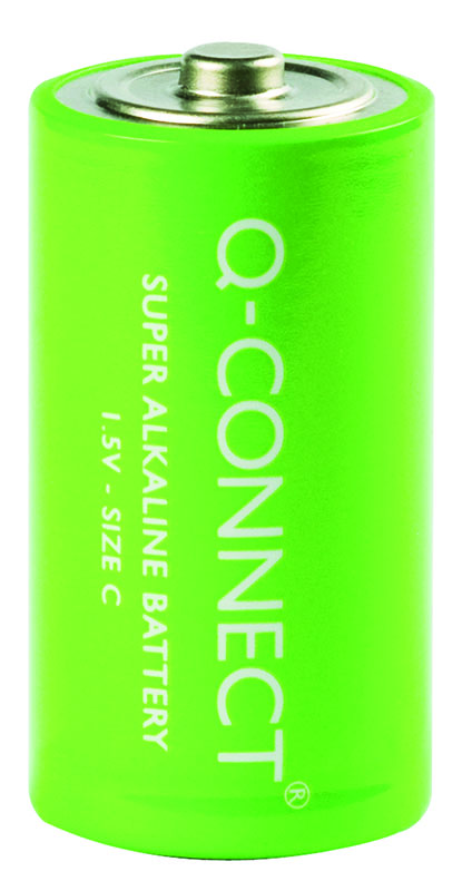 Baterie super-alkaliczne Q-Connect c, lr14, 1,5v, 2 sztuki Baterie super-alkaliczne Q-Connect c, lr14, 1,5v, 2 sztuki