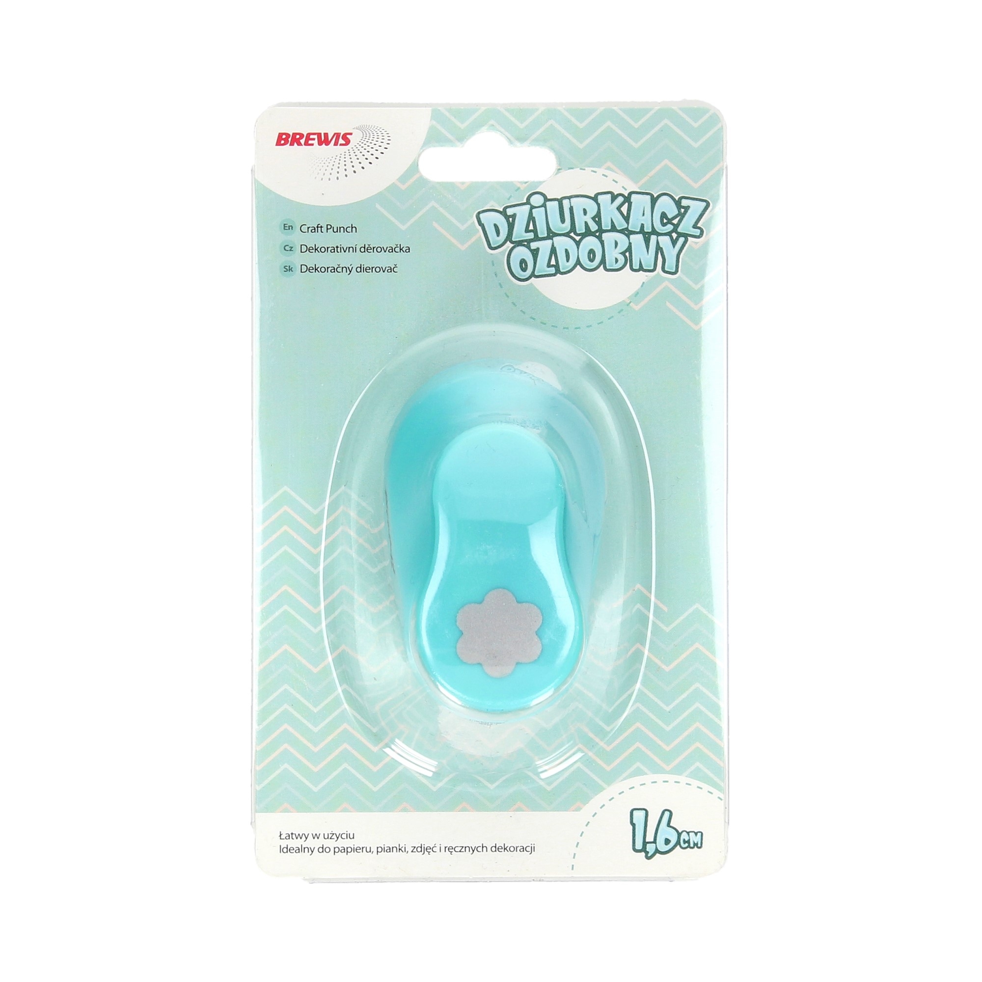 Dziurkacz ozdobny 1,6 cm kwiatek 2 | eazbiuro.pl | Zamów z gwarancją!