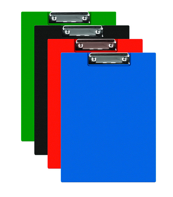 Clipboard Q-Connect teczka, pvc, A4 mix kolorów