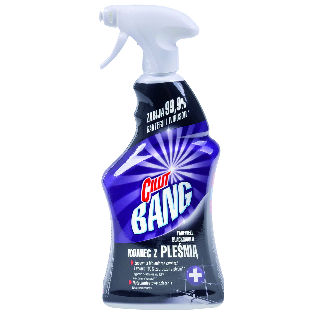 Spray uniwersalny cillit bang, pleśń i czarne osady, 750 ml