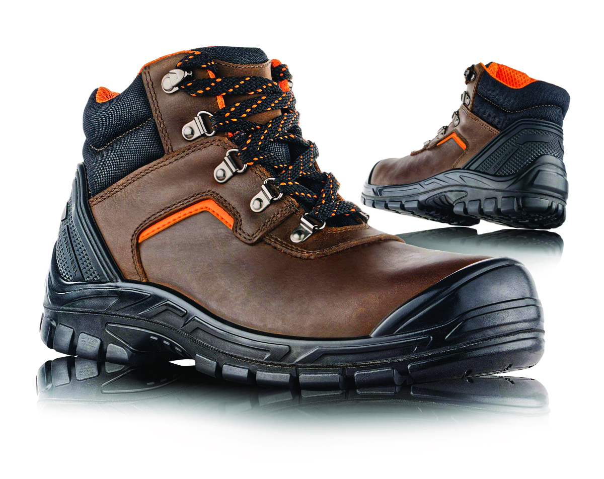 Trzewiki ochronne VM FOOTWEAR Hannover 2720-S3, rozm. 39, brązowo-czarne