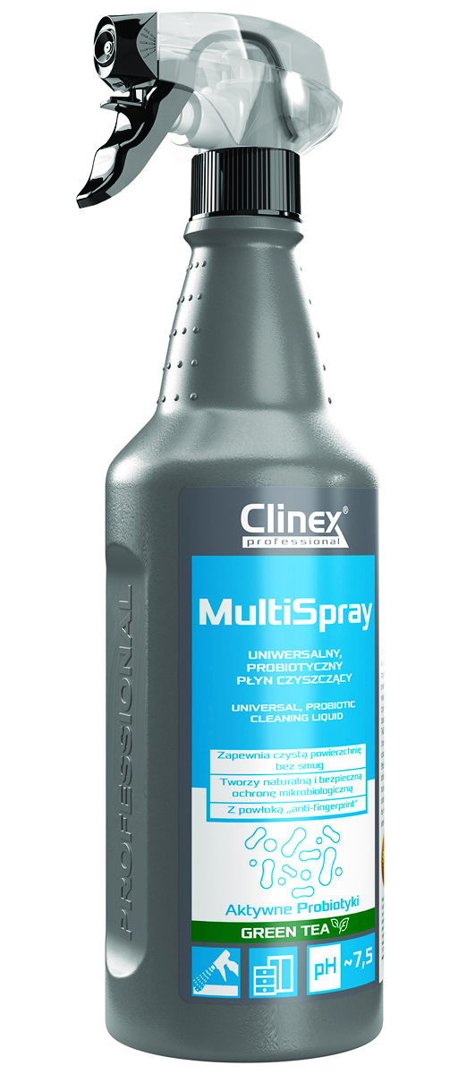 Clinex Multi Spray uniwersalny preparat do mycia 1l green tea