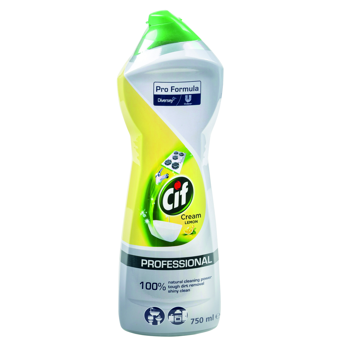 Mleczko do czyszczenia Cif diversey cytryna, 750ml