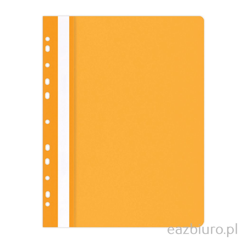 Skoroszyt Office Products, pp, A4, miękki, 100 170mikr., wpinany, pomarańczowy | eazbiuro.pl | Weź najlepsze!