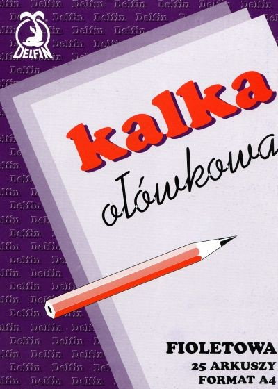 Kalka ołówkowa A4 25 sztuk Kalka ołówkowa A4 25 sztuk