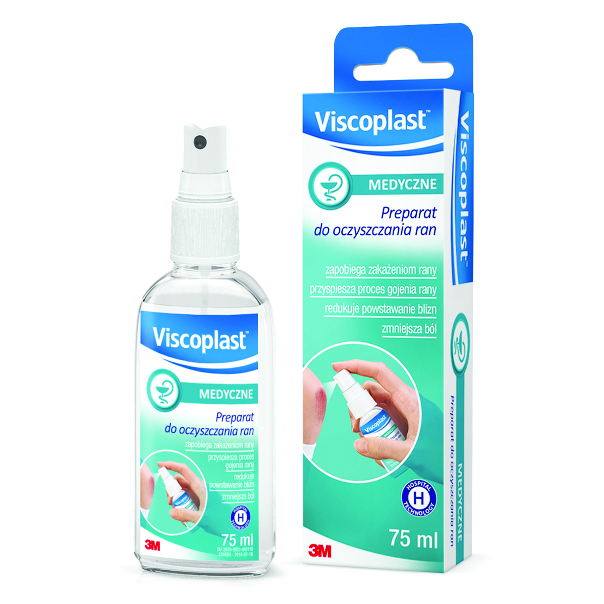 Preparat do czyszczenia ran Viscoplast, 75ml