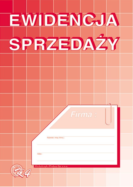 Druk ewidencja sprzedaży A5 M&P | eazbiuro.pl | Kup w sekundę!