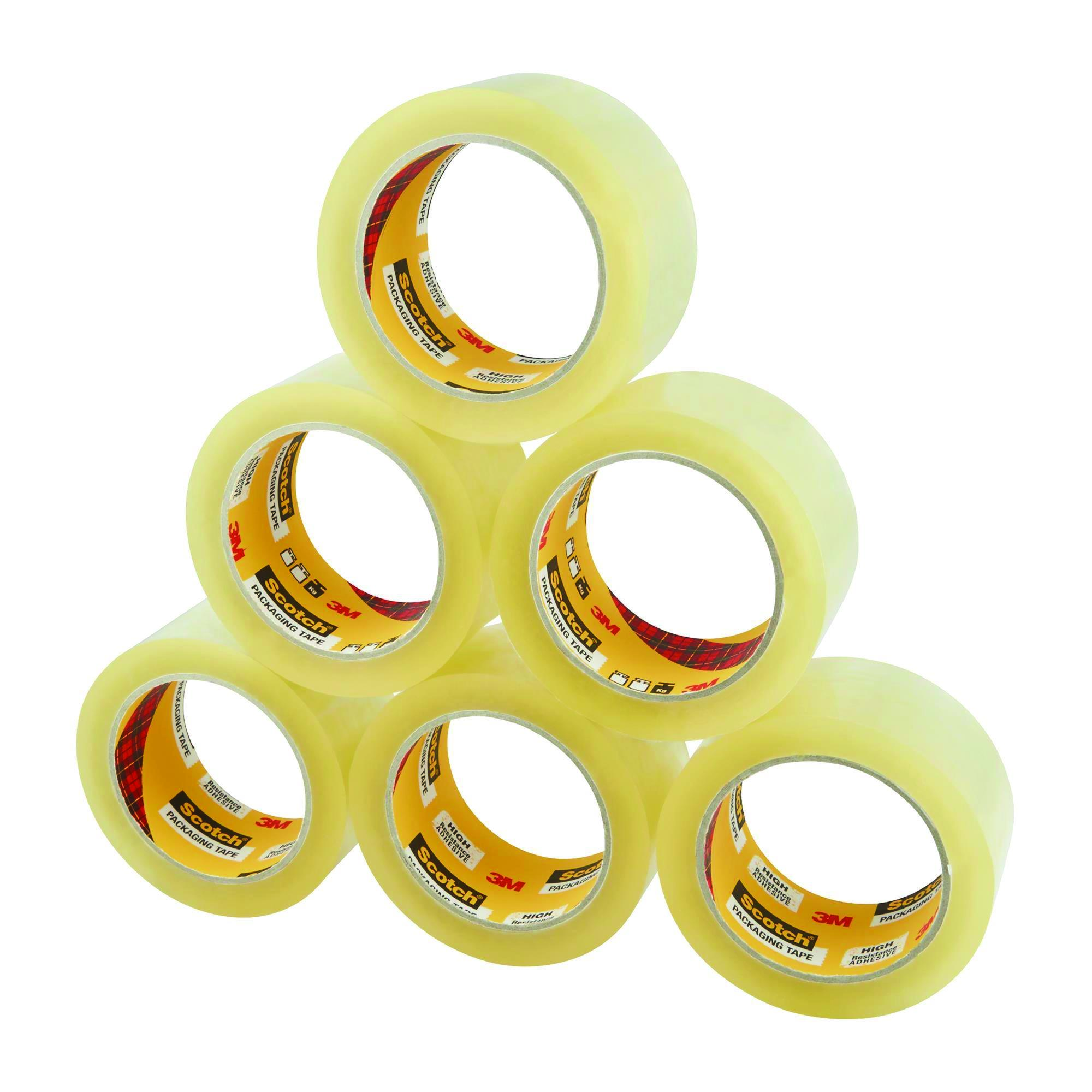 Taśma pakowa do wysyłek Scotch® heavy, bardzo mocna, 50mm, 66m, transparentna 1 sztuka Taśma pakowa do wysyłek Scotch® heavy, bardzo mocna, 50mm, 66m, transparentna 1 sztuka