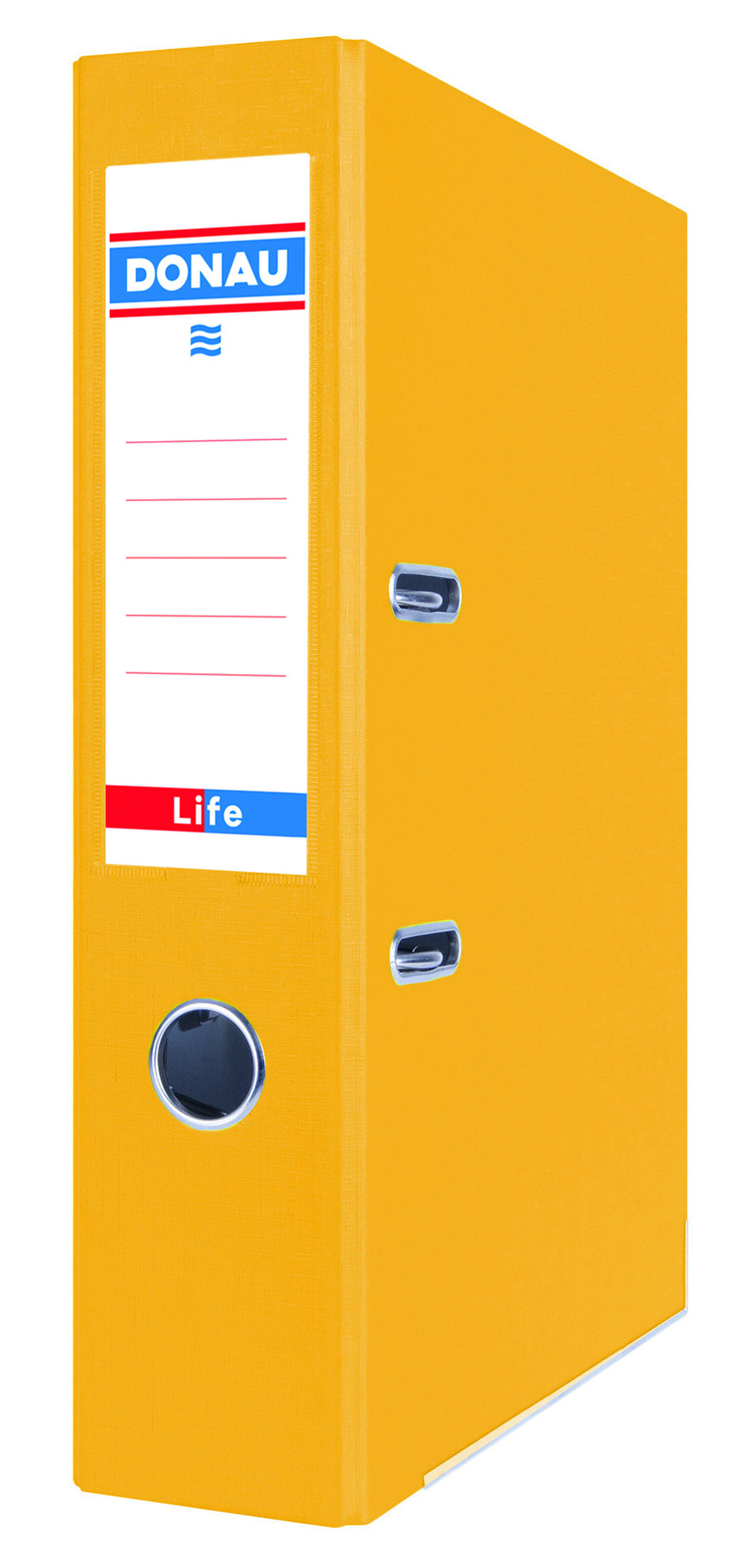 Segregator Donau life A4/75 neon żółty Segregator Donau life A4/75 neon żółty