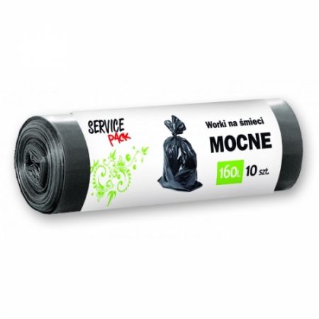 Worki na śmieci Stella, mocne ldpe 160 l zestaw 10 sztuk. | eazbiuro.pl | Kup teraz!