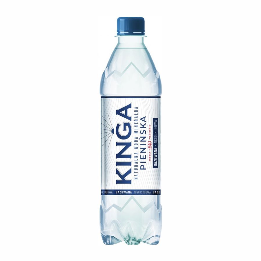 Woda mineralna Kinga Pienińska gazowana 0,5l - kaucja Woda mineralna Kinga Pienińska gazowana 0,5l - kaucja