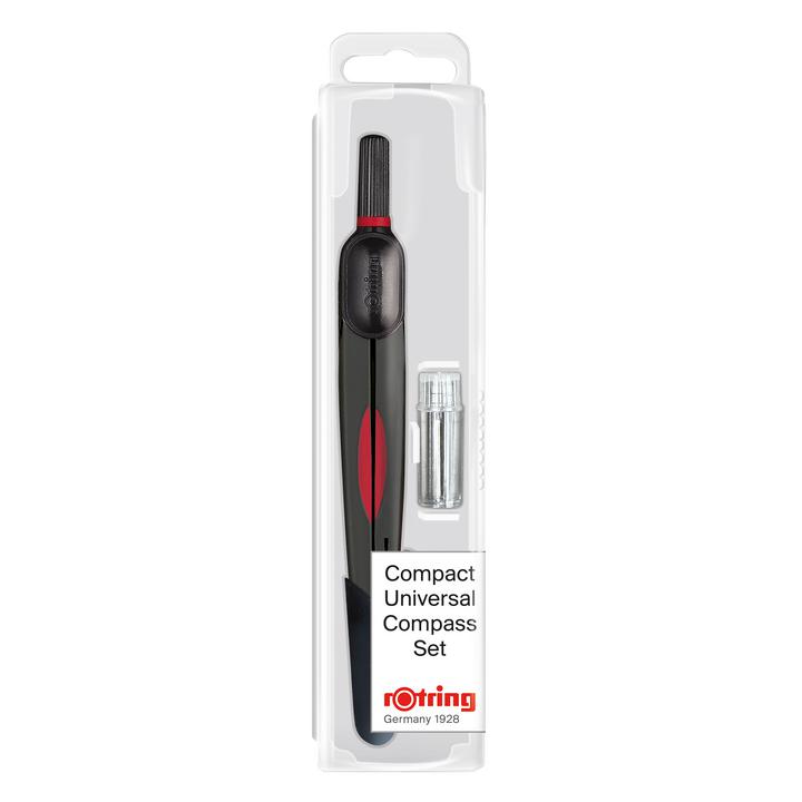 Cyrkiel metalowy Rotring + grafity Cyrkiel metalowy Rotring + grafity