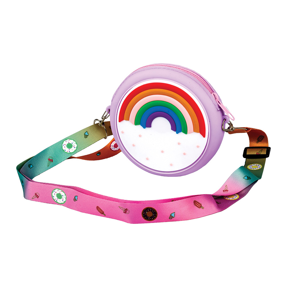 Portfelik silikonowy rainbow Centrum