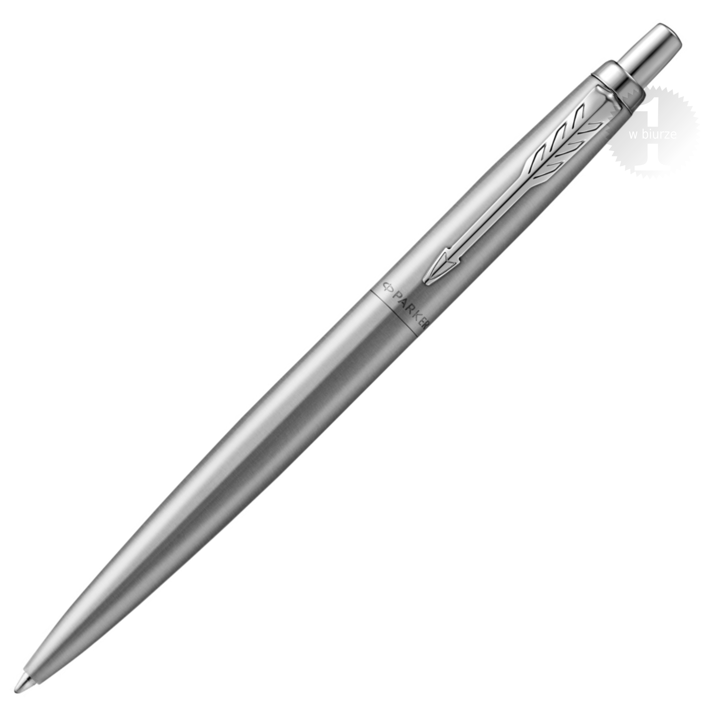 Długopis automatyczny Parker Jotter XL Monochrome Grey na blistrze | eazbiuro.pl | Odbierz szybko!