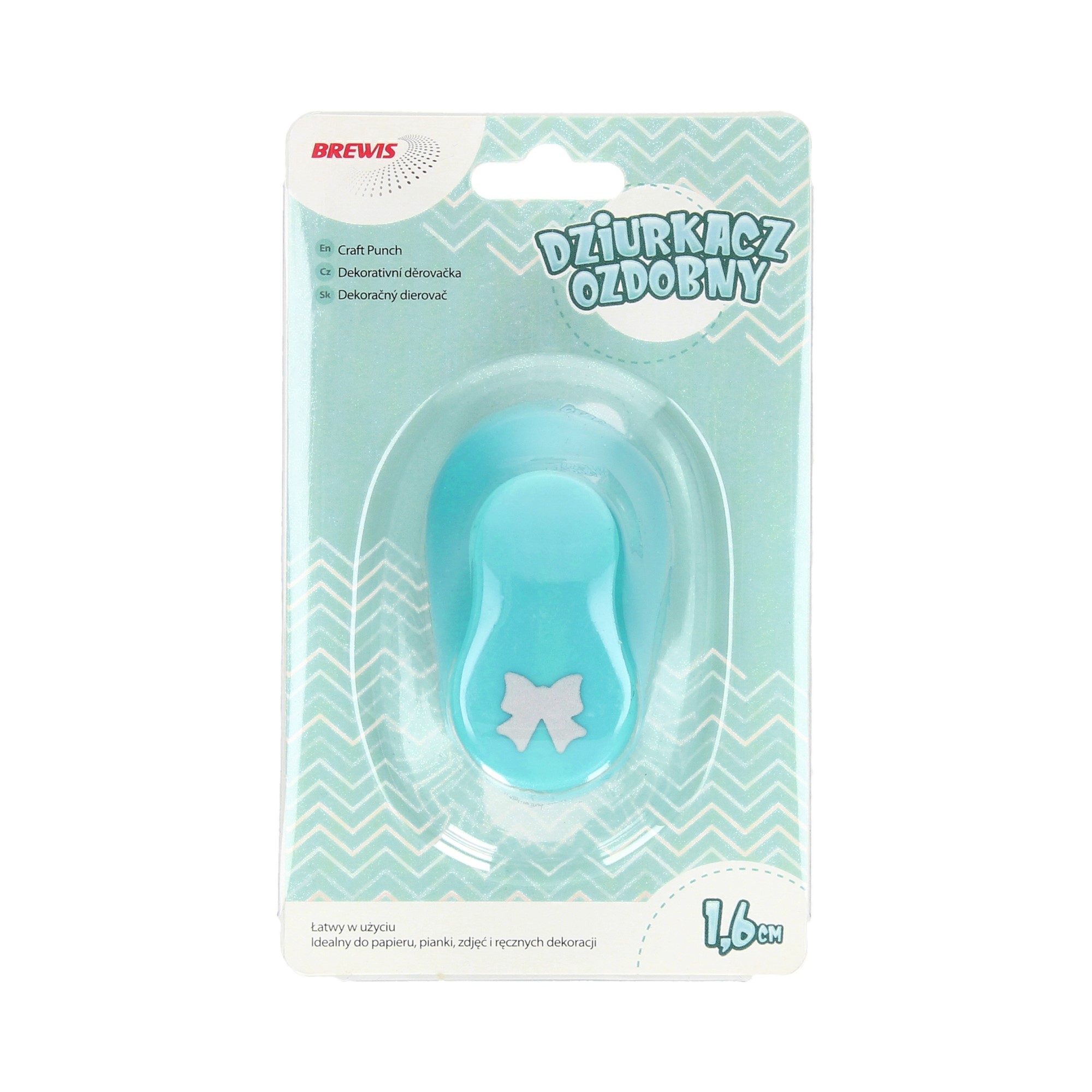 Dziurkacz ozdobny 1,6 cm kokardka | eazbiuro.pl | Zamów taniej!