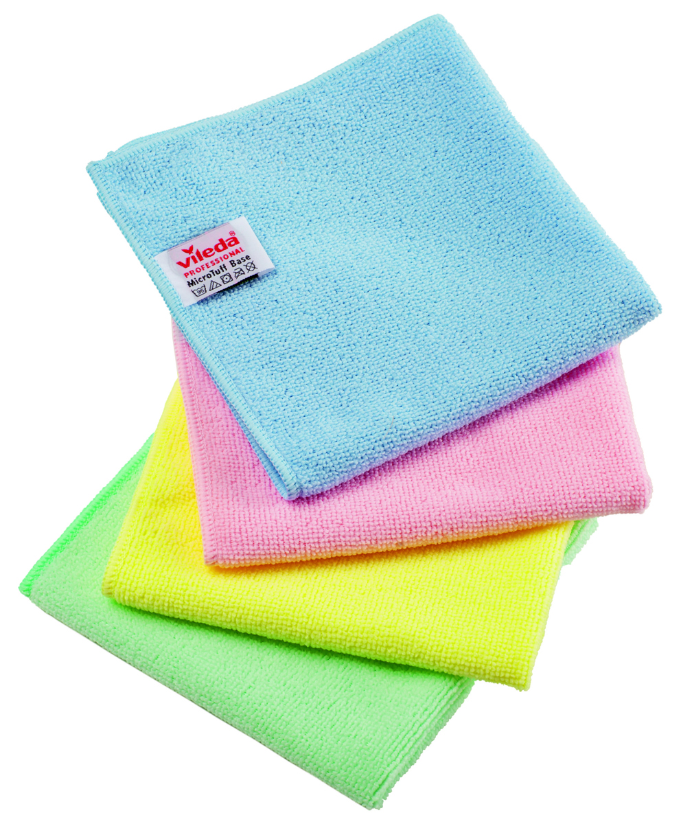 Ściereczka VILEDA PROFESSIONAL MicroTuff Base, 36 x 36 cm, niebieska