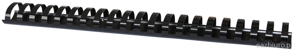Grzbiety do bindowania Office Products, A4, 32mm (300 kartek), 50 sztuk, czarne Grzbiety do bindowania Office Products, A4, 32mm (300 kartek), 50 sztuk, czarne