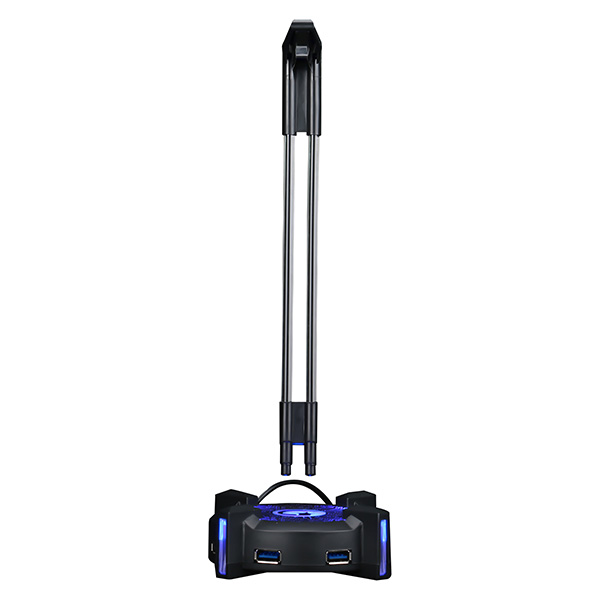 Podświetlany stojak na słuchawki, Marvo hz-04, 4x usb 3.0 hub