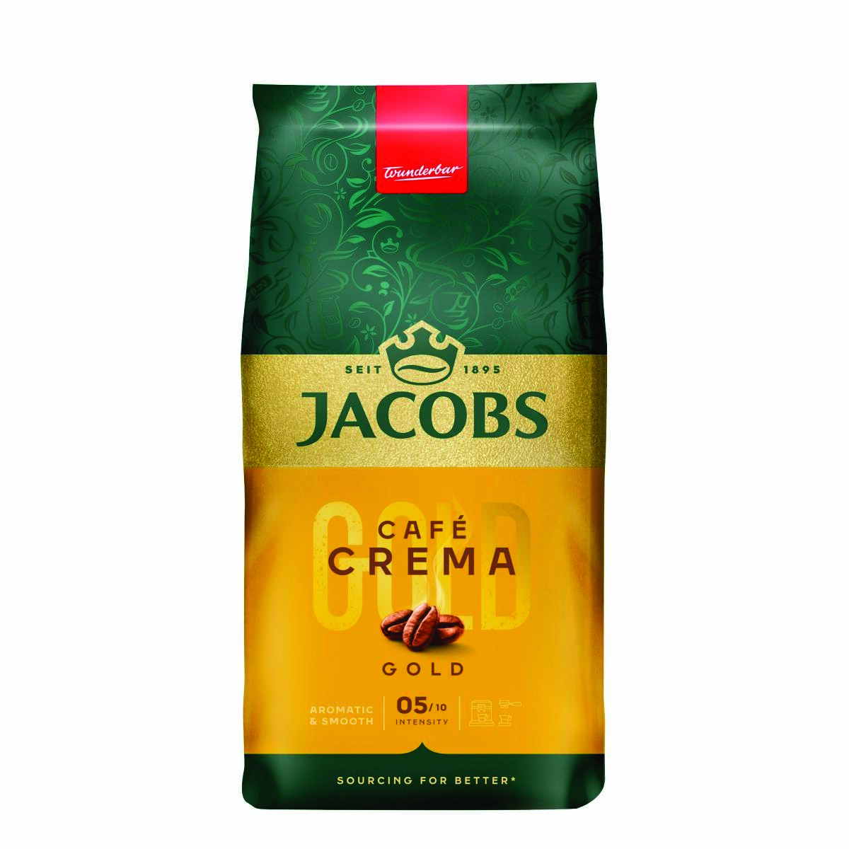 Kawa ziarnista Jacobs Crema 1kg Kawa ziarnista Jacobs Crema 1kg