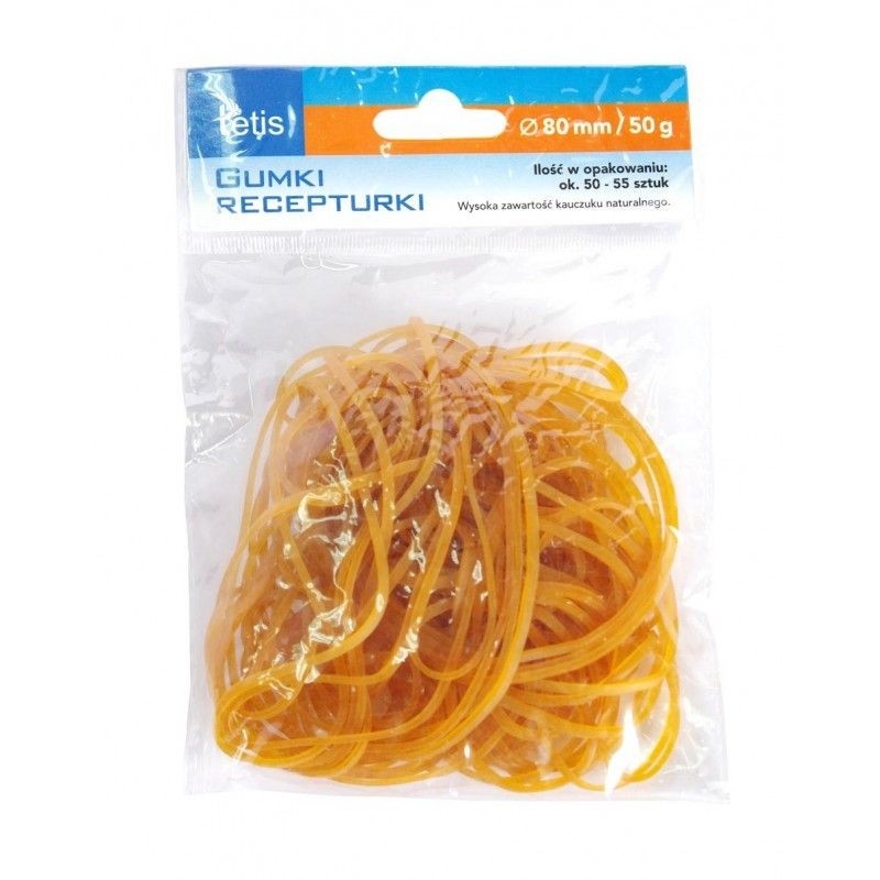 Gumki recepturki Tetis 50g 80mm