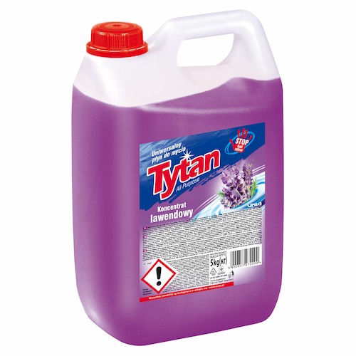 Płyn do podłóg Tytan lawendowy 5 l | eazbiuro.pl | Kup teraz!