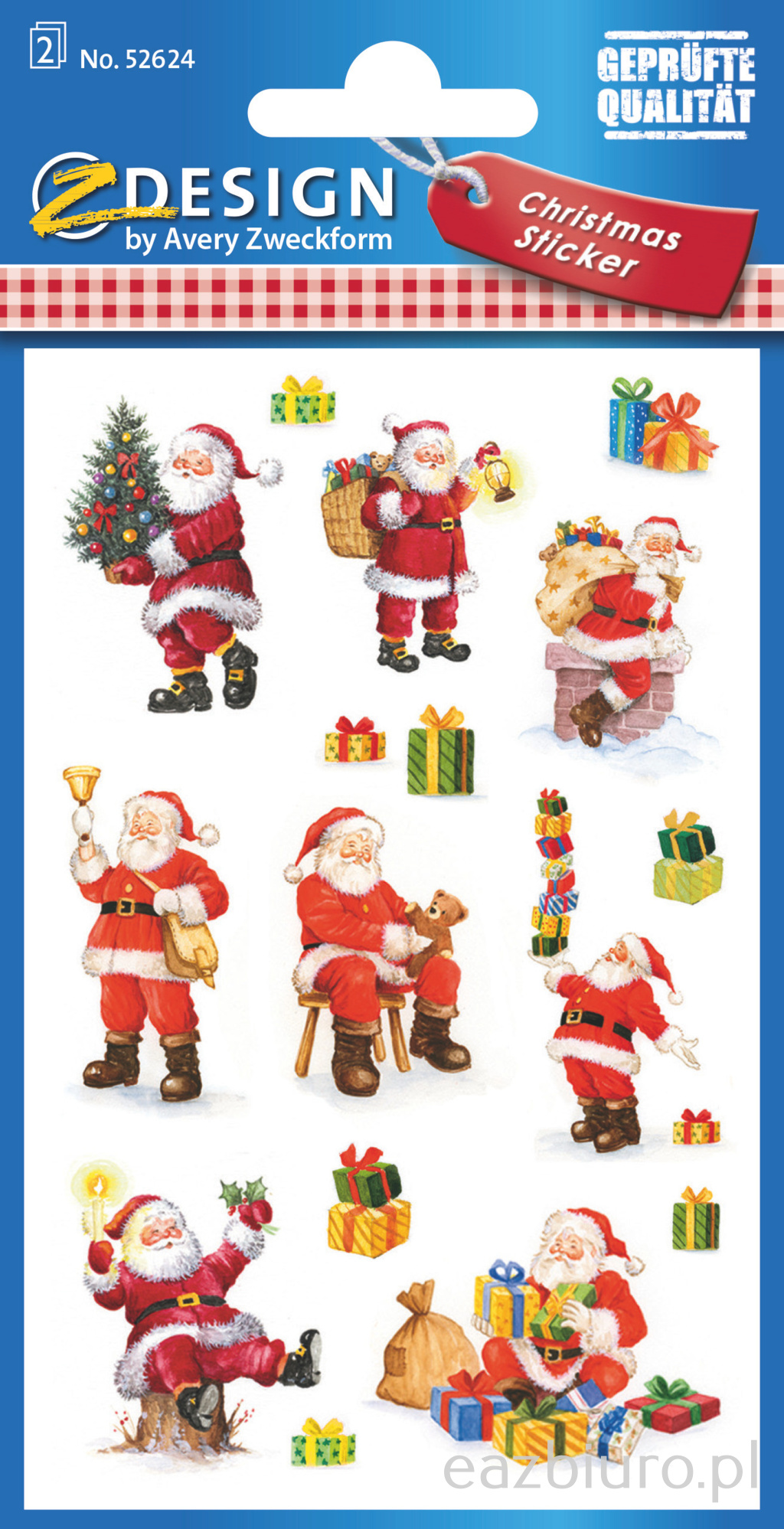 Naklejki błyszczące - mikołaje avery z-design | eazbiuro.pl | Kup już teraz!