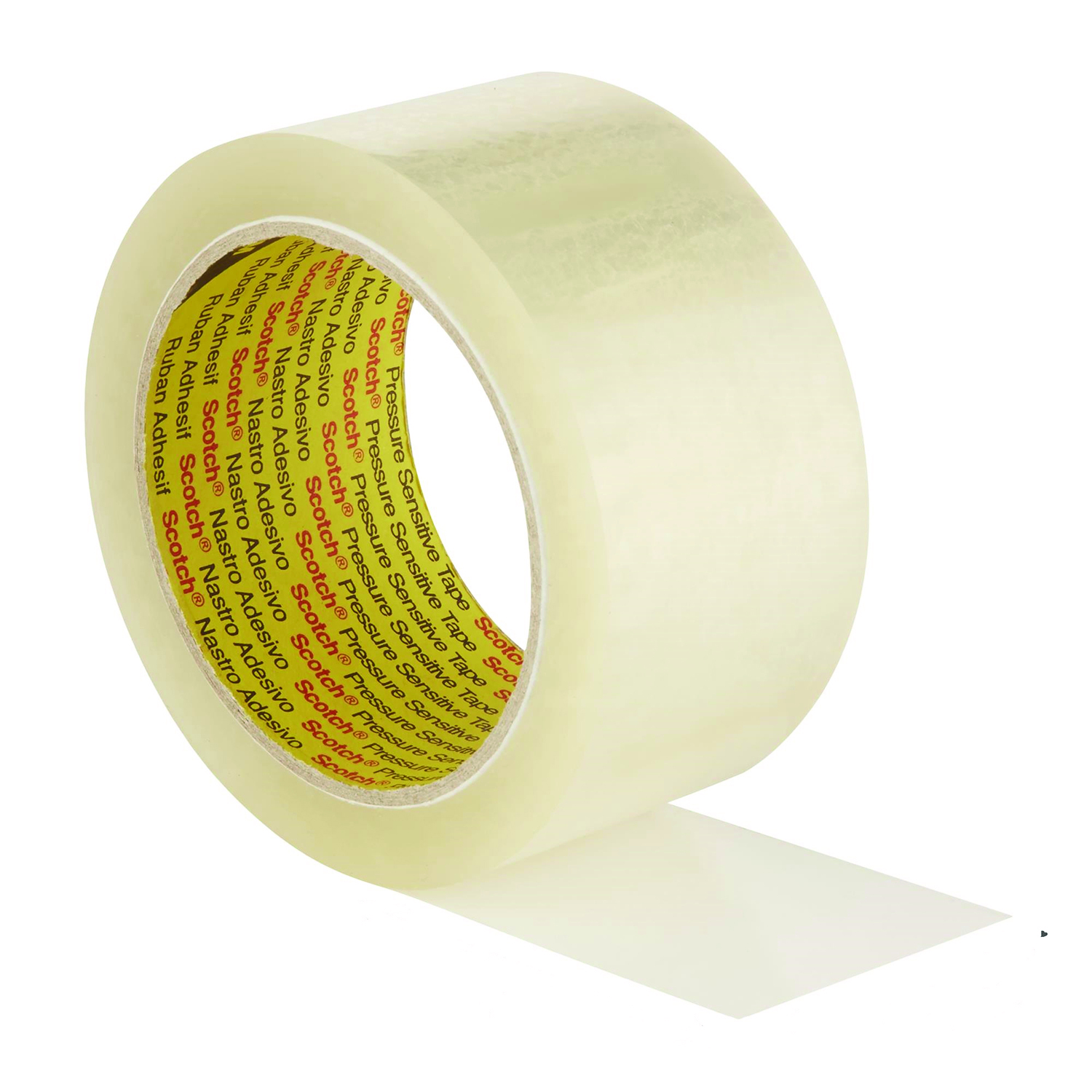 Taśma pakowa SCOTCH® Cichoodwijalna (309), 48mm, 66m, transparentna