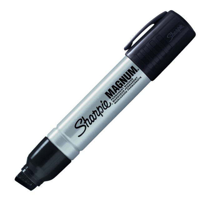 Sharpie metal large marker ścięty czarny | eazbiuro.pl | Zamów szybko!