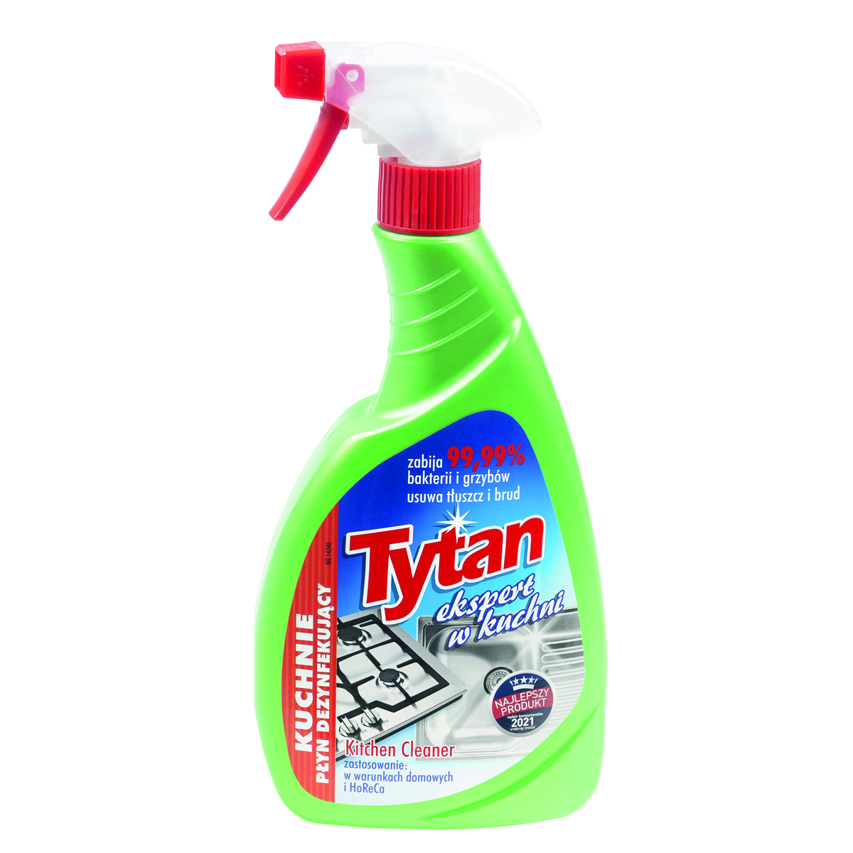Płyn do mycia kuchni tytan, spray, 500 ml Płyn do mycia kuchni tytan, spray, 500 ml