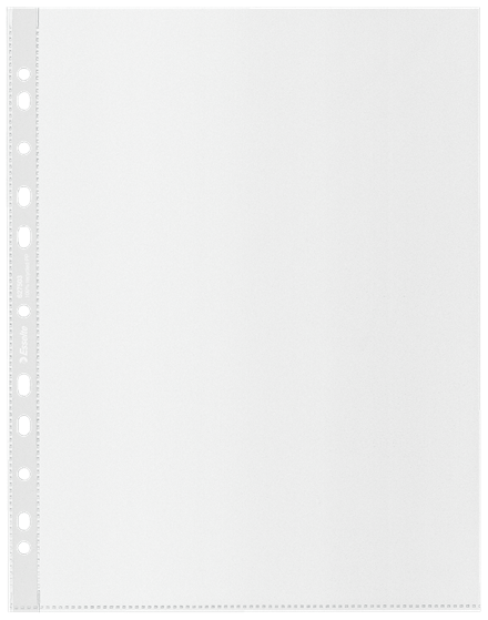 Koszulka groszkowa Esselte recycled premium pp 100 mik. A4, zestaw 100 sztuk | eazbiuro.pl | Odbierz szybko!