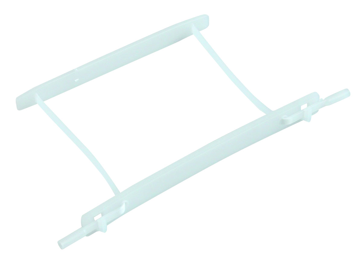 Klipsy archiwizacyjne Q-Connect z-clip, grubość pliku max. 7cm, biały