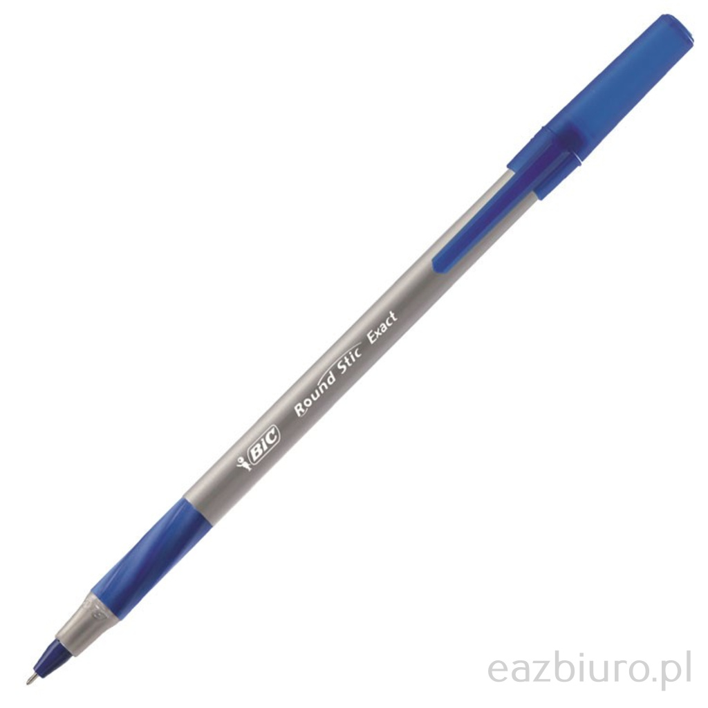 Długopis Bic round stic exact niebieski | eazbiuro.pl | Zamów taniej!