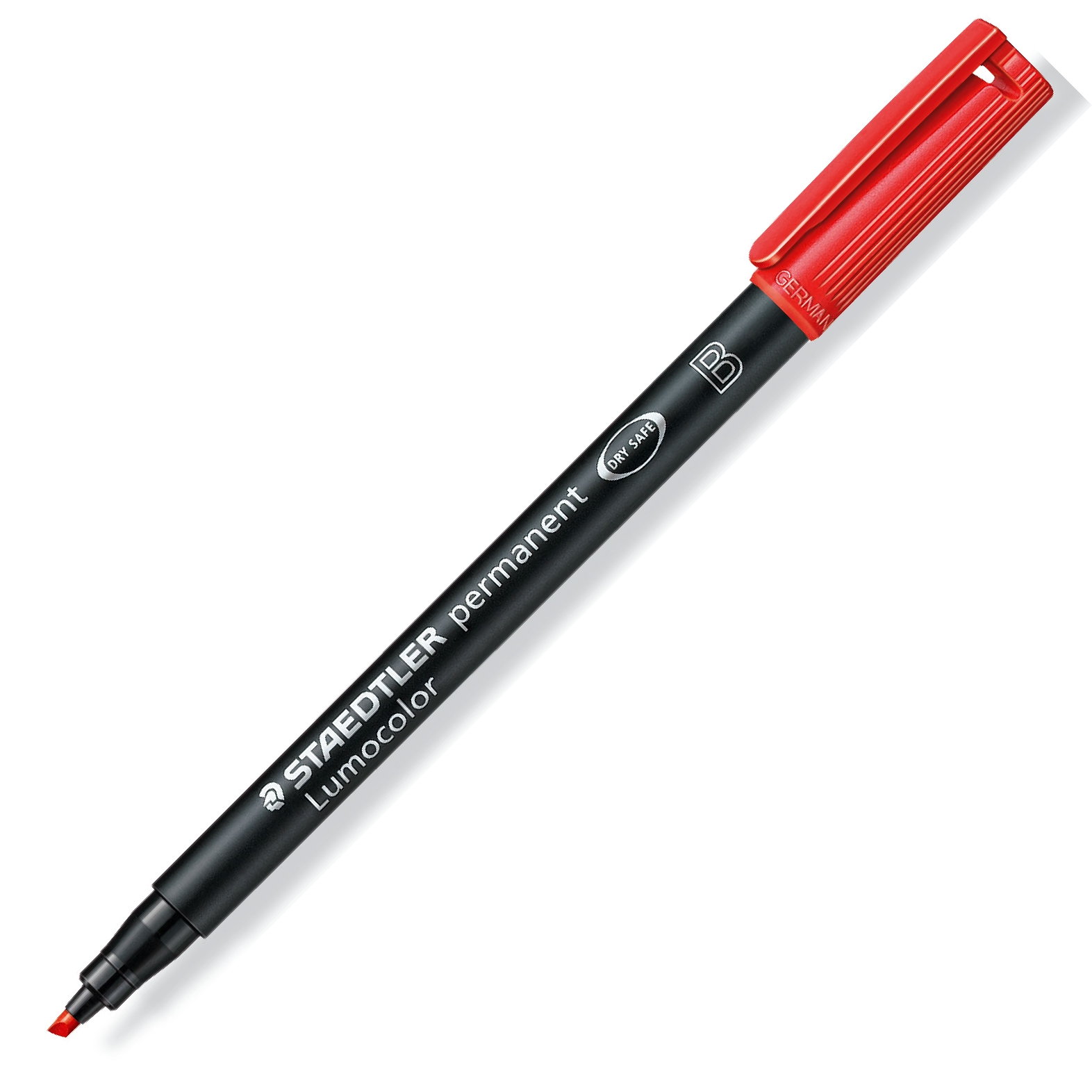 Foliopis lumocolor b wodoodporny czerwony Staedtler Foliopis lumocolor b wodoodporny czerwony Staedtler