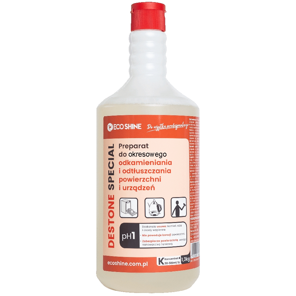 Eco Shine destone special okresowy odkamieniacz usuwający najtrwalszy kamień i tłuszcz
