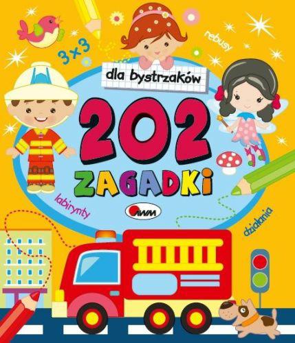 Dla bystrzaków 202 zagadki nowe – książeczka aktywizująca | Zamów online