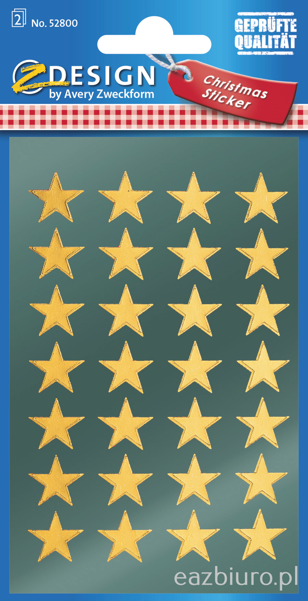 Naklejki - złote gwiazdy avery z-design | eazbiuro.pl | Sprawdź cenę!