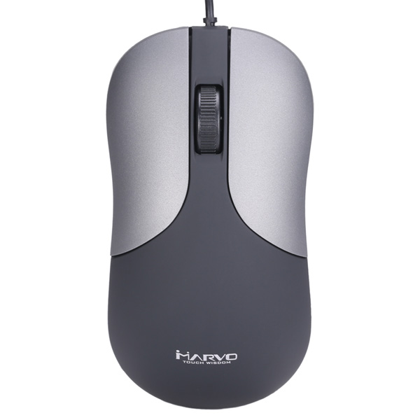 Mysz przewodowa Marvo dms002gy, 1200dpi, optyczna, szara