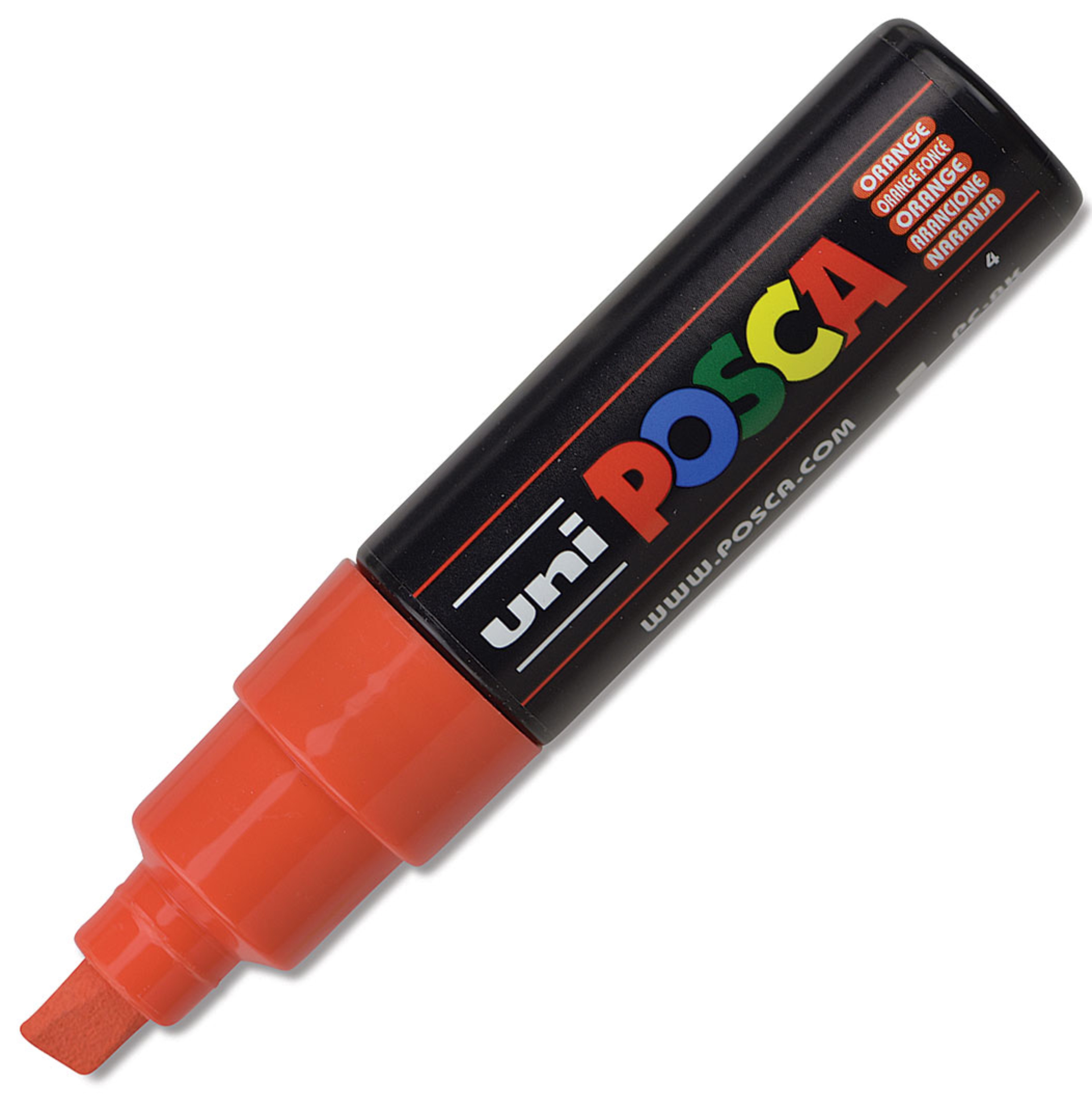 Pc-8k pomarańczowy marker posca,uni | eazbiuro.pl | Kup skutecznie!