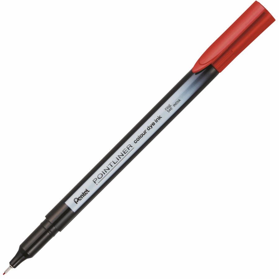 Cienkopis Pointliner colour Pentel czerwony