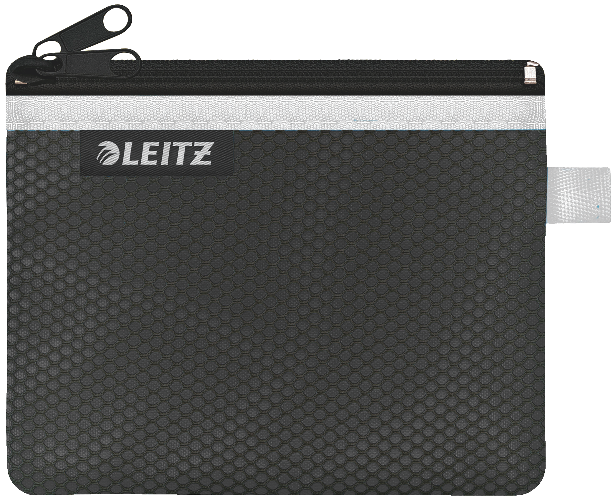 Saszetka podróżna Leitz wow z 2 kieszonkami, s kolor czarny | eazbiuro.pl | Nie czekaj!