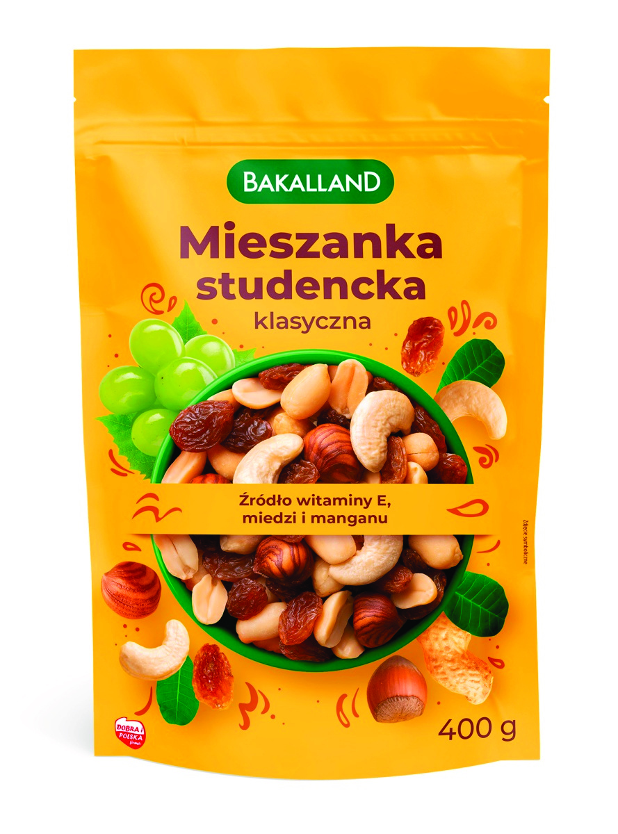 Mieszanka studencka klasyczna, Bakalland, 400g