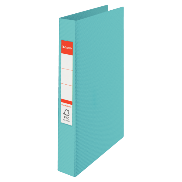 Segregator Esselte colour'ice, 2 ringi, A4 25 niebieski | eazbiuro.pl | Kup od razu!