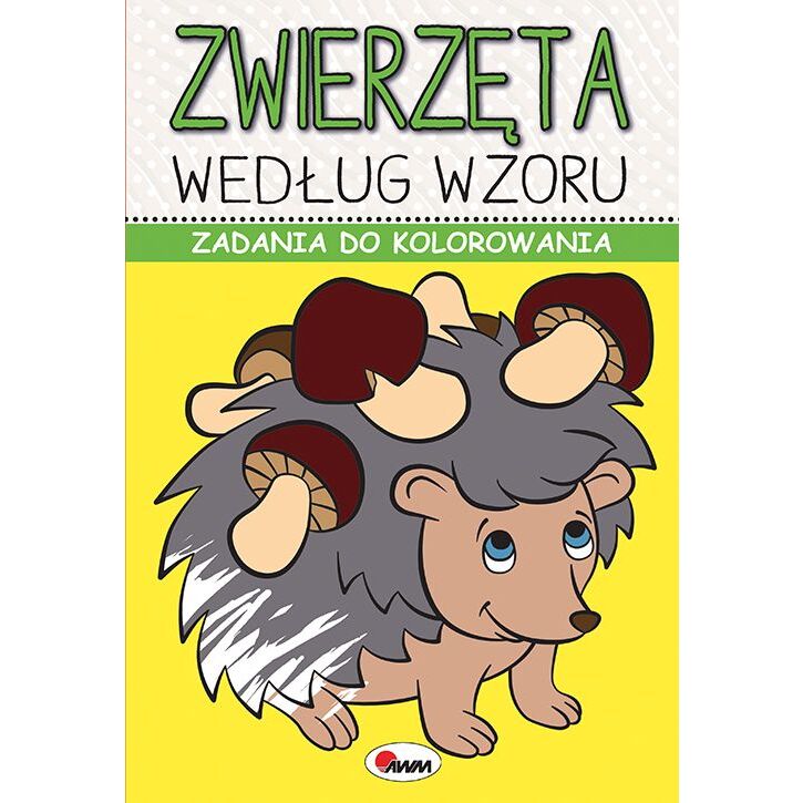 Zadania do kolorowania zwierzęta według wzoru – kolorowanka | Zamów online Zadania do kolorowania zwierzęta według wzoru – kolorowanka | Zamów online