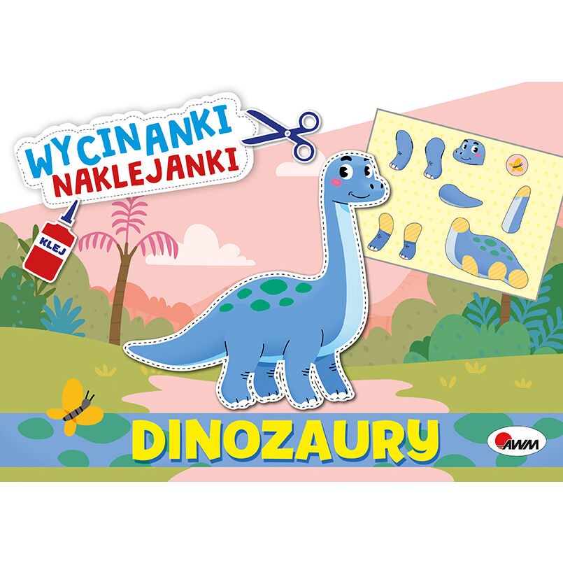 Wycinanki naklejanki dinozaury – wycinanki dla dzieci | Zamów online Wycinanki naklejanki dinozaury – wycinanki dla dzieci | Zamów online