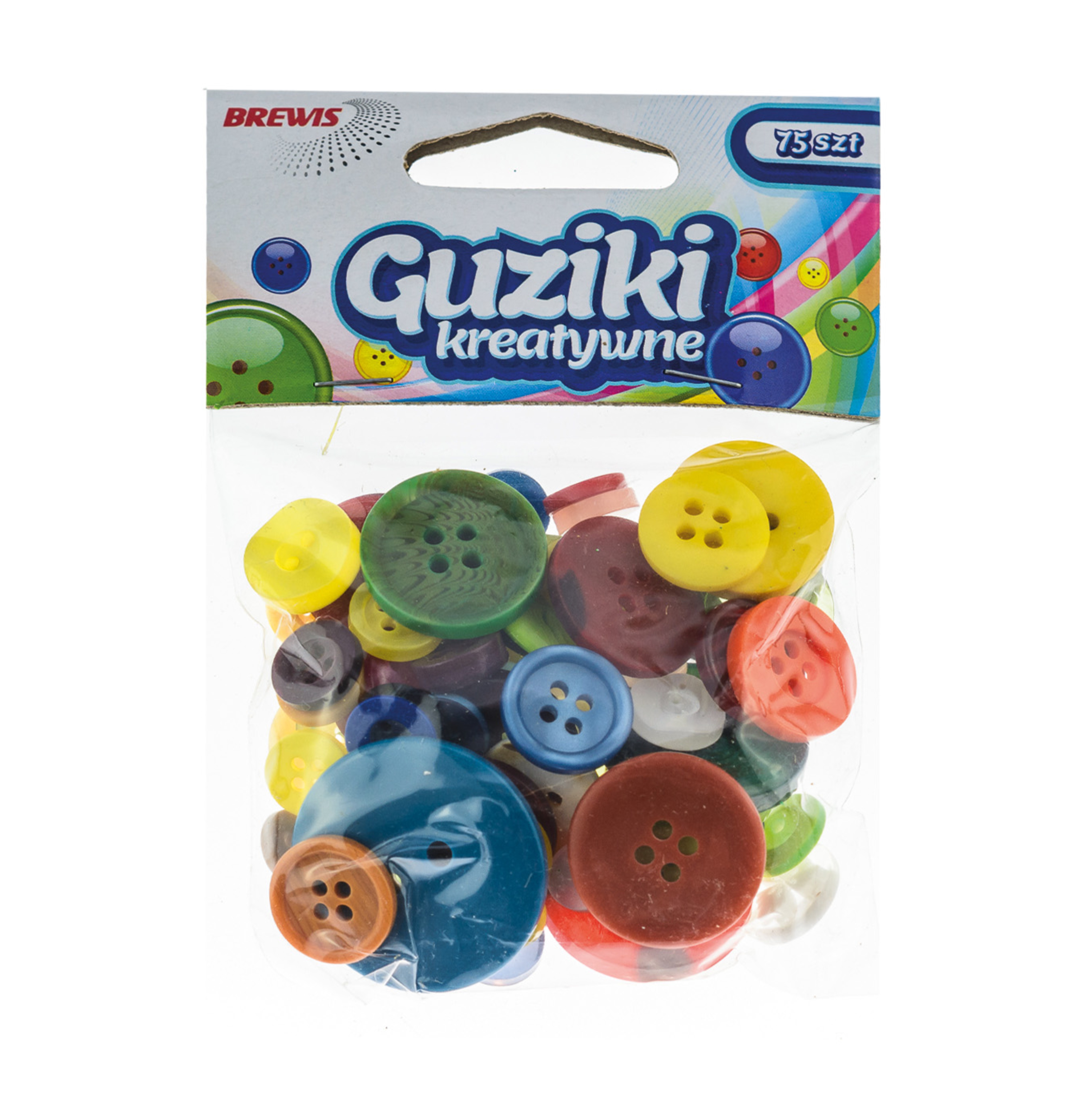 Guziki dekoracyjne gumix 40 g mix | eazbiuro.pl | Dodaj do koszyka!
