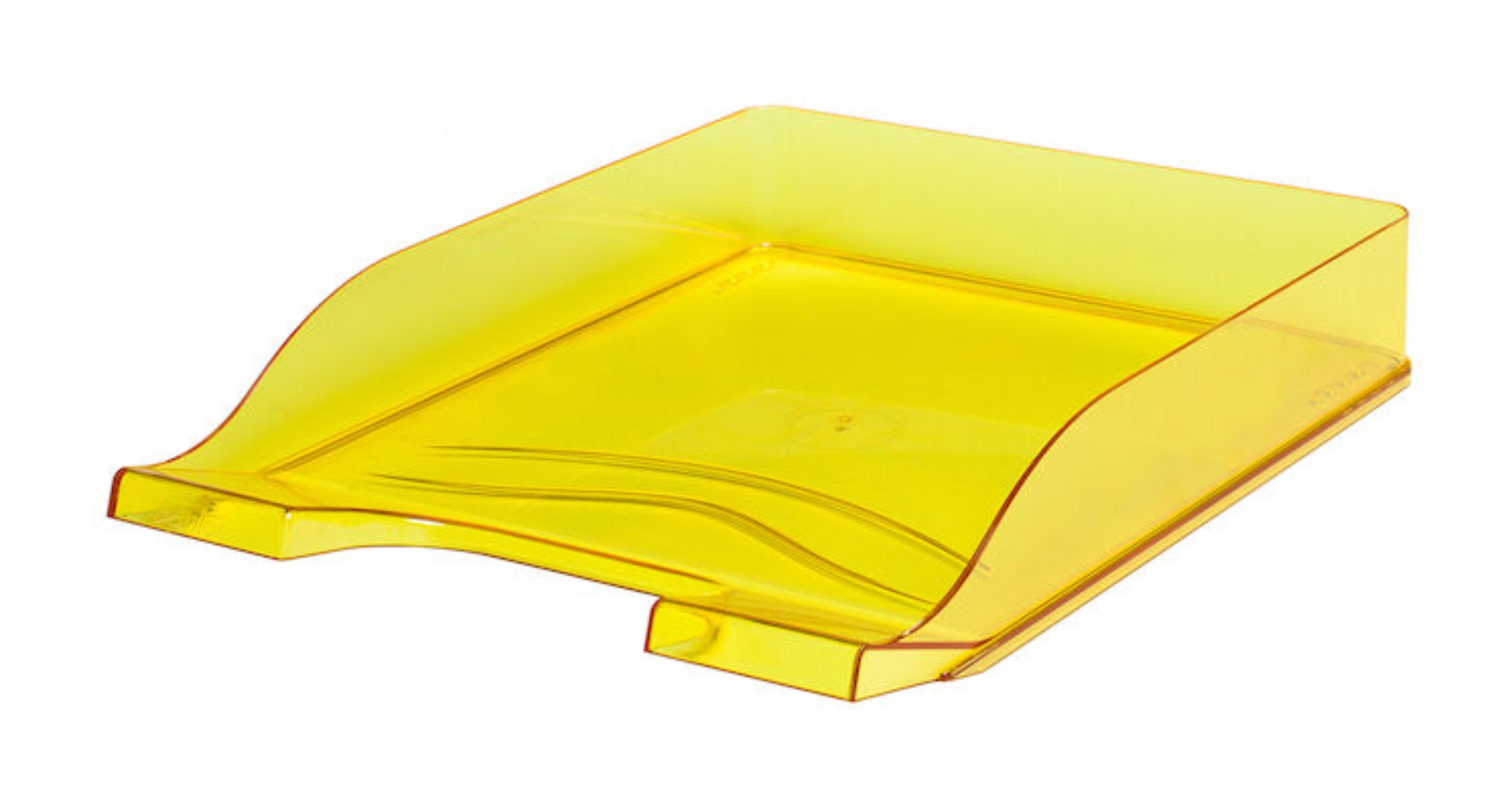 Szuflada Bantex przezroczysta żółta | eazbiuro.pl | Działaj śmiało!