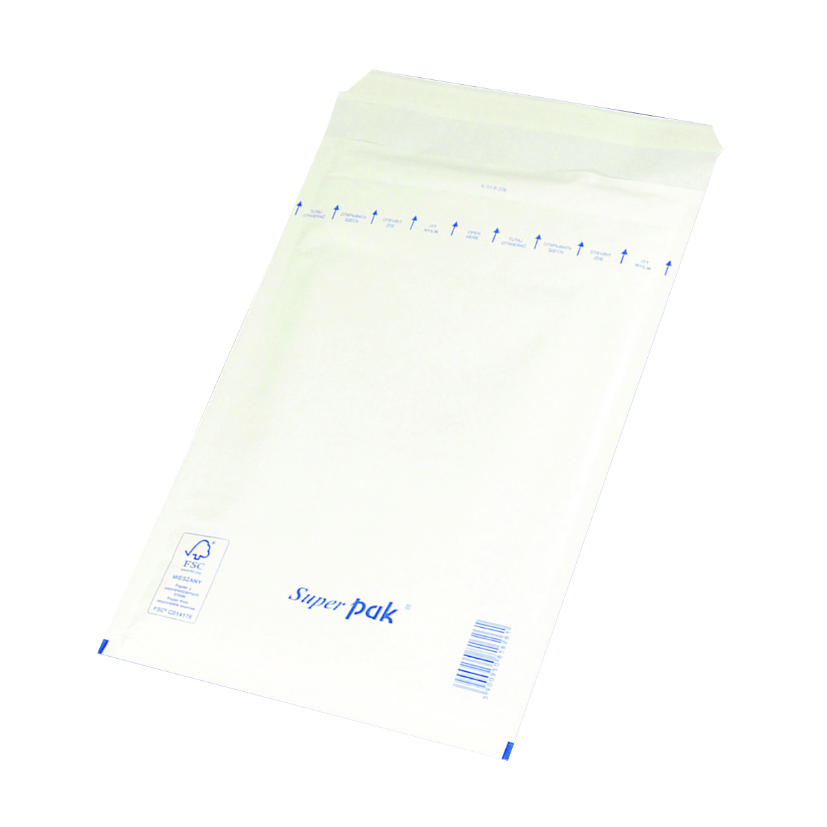 Koperty samoklejące z folią bąbelkową Office Products, hk, c13, 150x215mm/170x225mm, 5 sztuk, białe